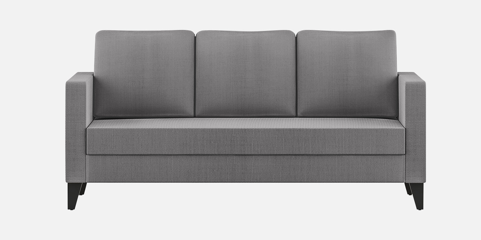 Nori Fabric 3 Seater Sofa In Sudo Grey Colour - Febonic Living