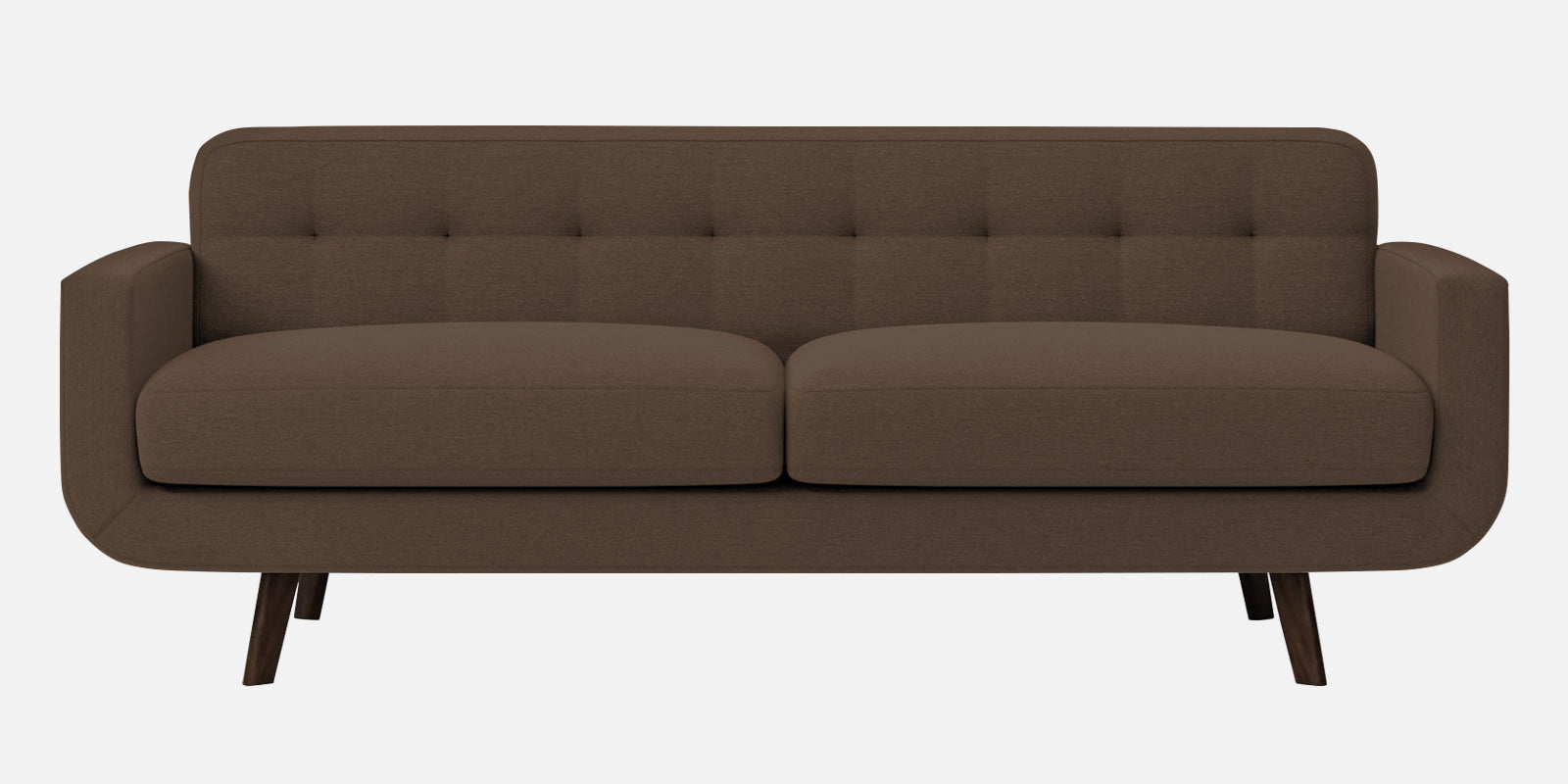 Marsela Fabric 3 Seater Sofa In Rose Brown Colour - Febonic Living