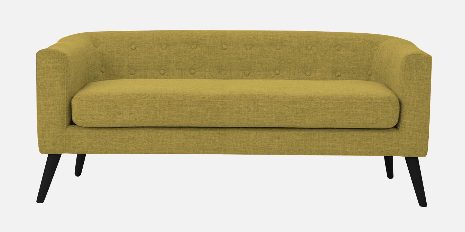 Casper Fabric 3 Seater Sofa In Parrot Green Colour - Febonic Living