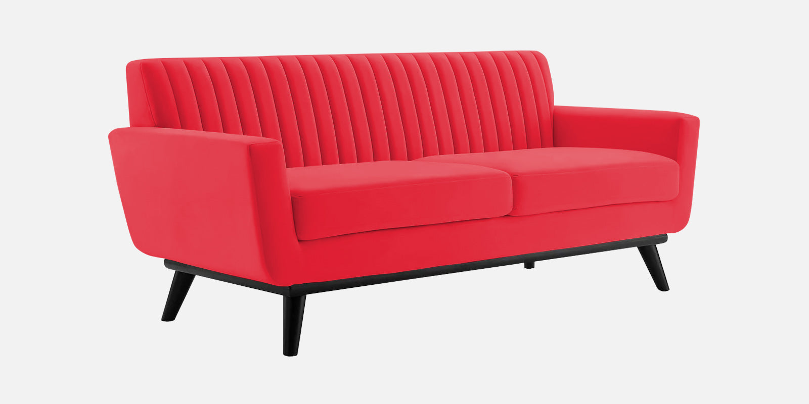 Tucker Velvet 2 Seater Sofa In Ox Blood Maroon Colour - Febonic Living