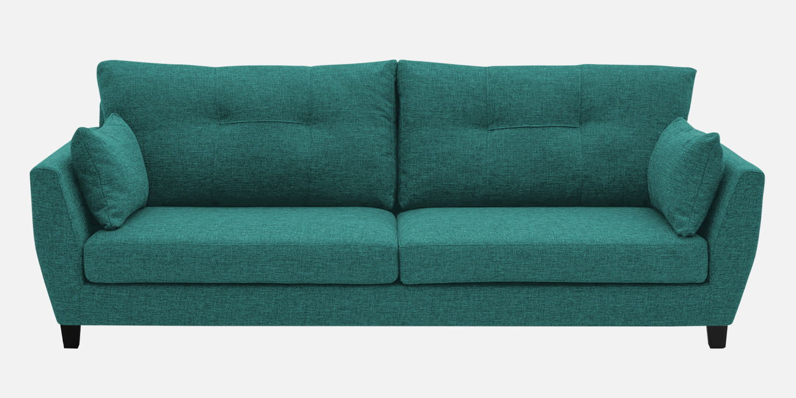 Mario Fabric 3 Seater Sofa In Sea Green Colour - Febonic Living