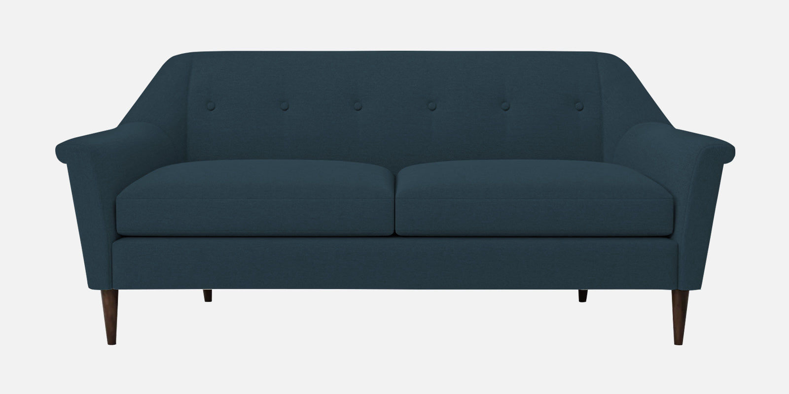 Homer Fabric 3 Seater Sofa In Cool Blue Colour - Febonic Living
