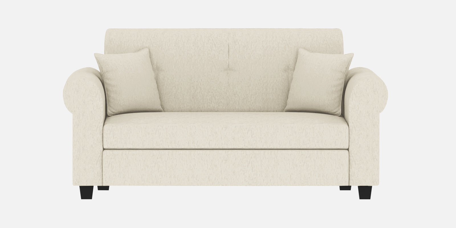 Derado Fabric 2 Seater Sofa In Ivory Cream Colour - Febonic Living