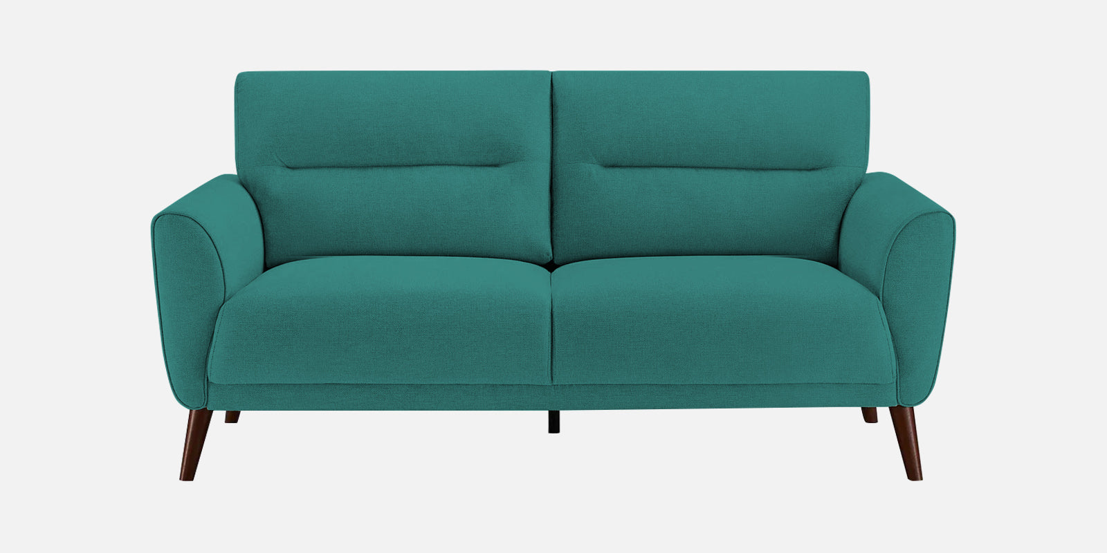Castro Fabric 2 Seater Sofa In Sea Green Colour - Febonic Living
