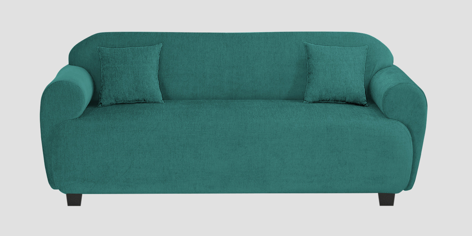Apollo Fabric 3 Seater Sofa In Sea Green Colour - Febonic Living