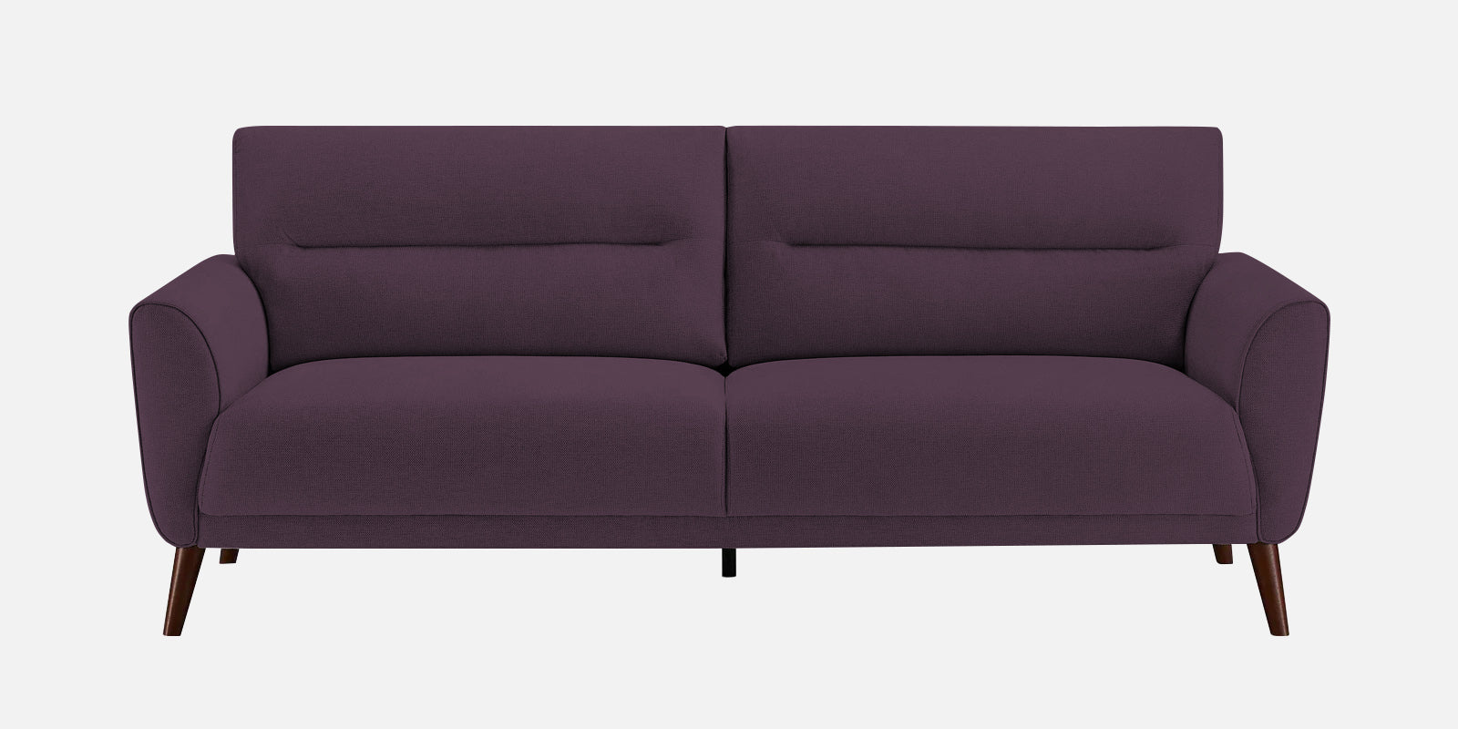 Castro Fabric 3 Seater Sofa In Greek Purple Colour - Febonic Living