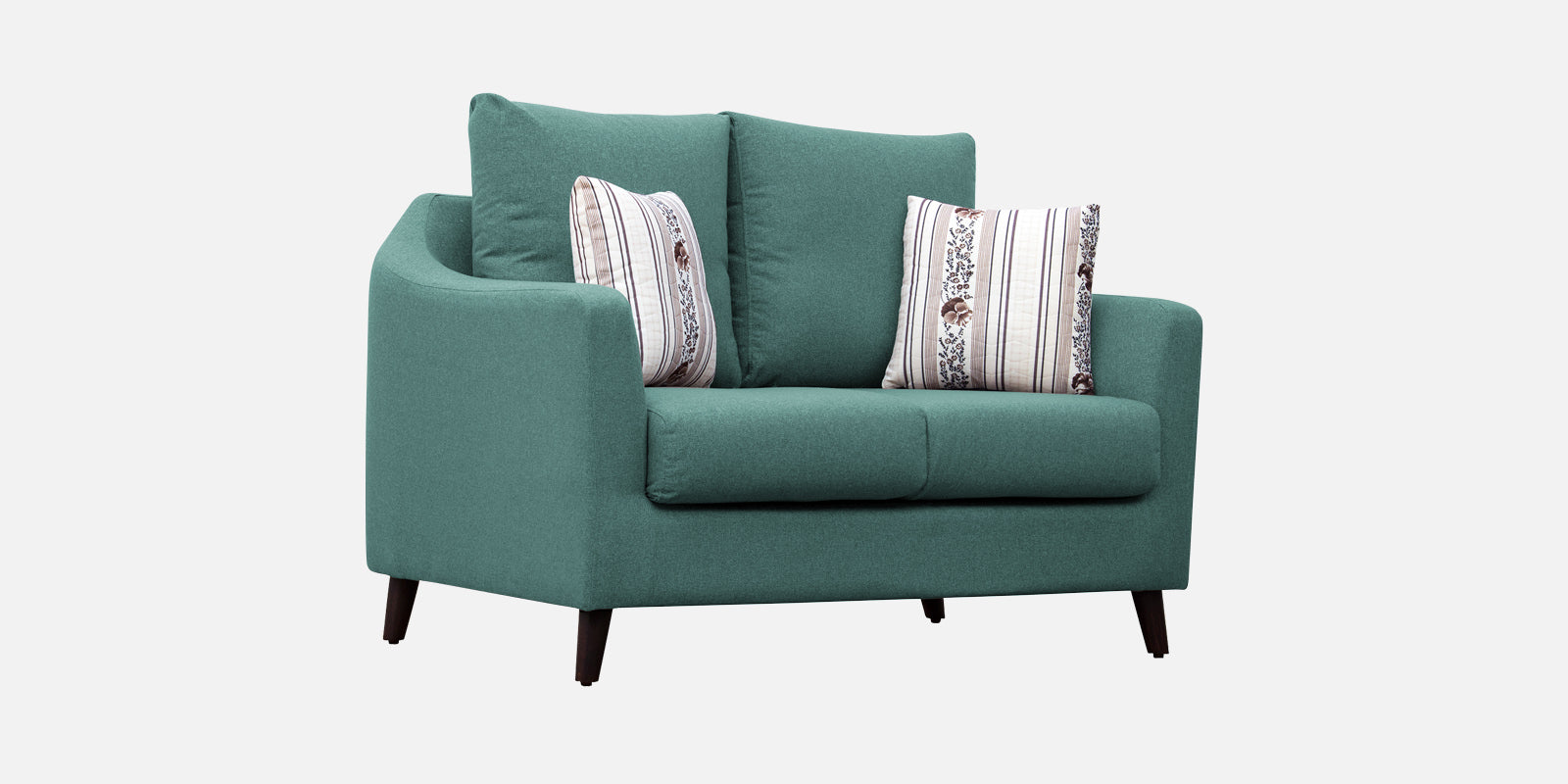 Kevin Fabric 2 Seater Sofa In Sea Green Colour