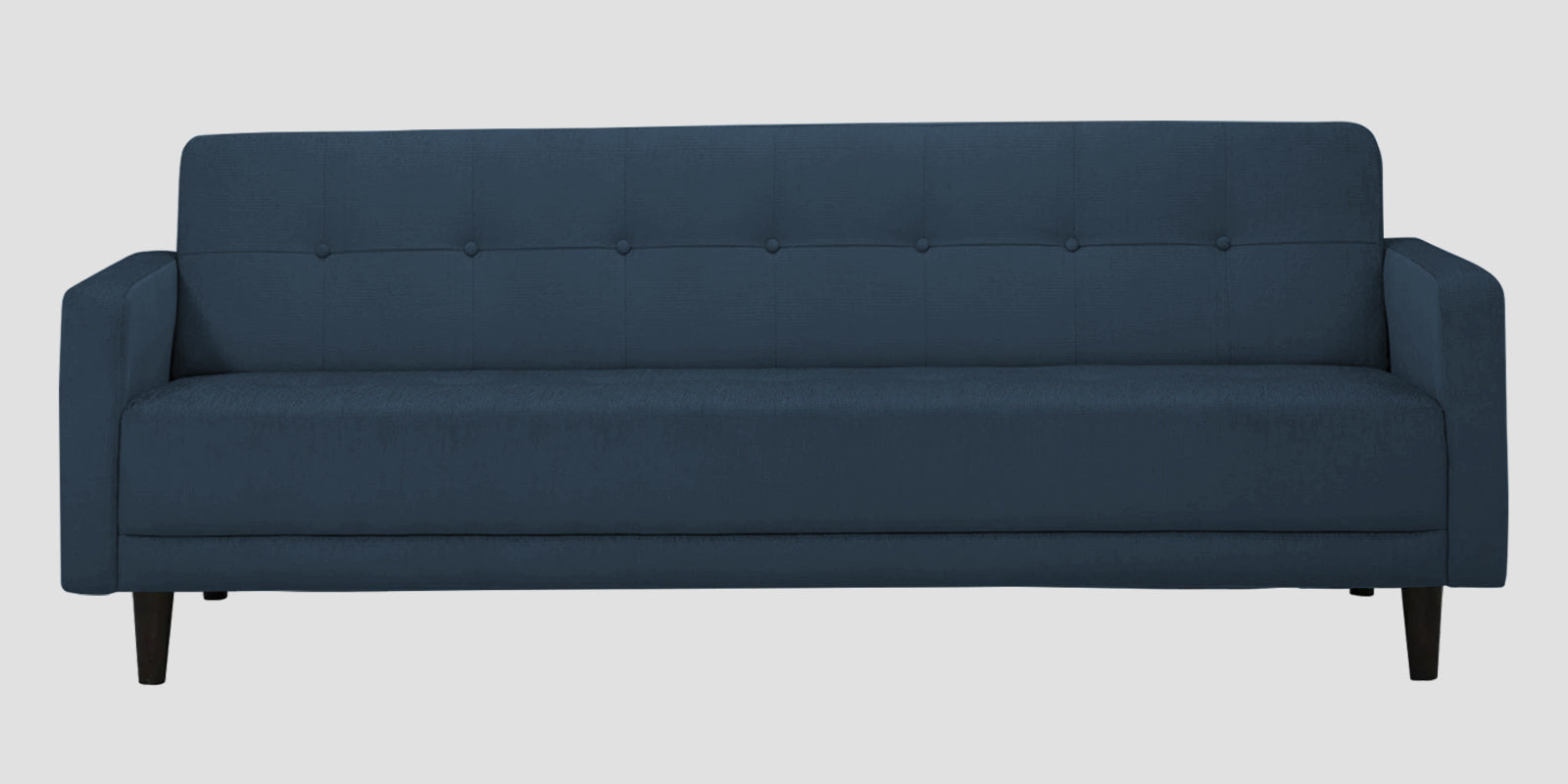 Noha Fabric 3 Seater Sofa In Light Blue Colour