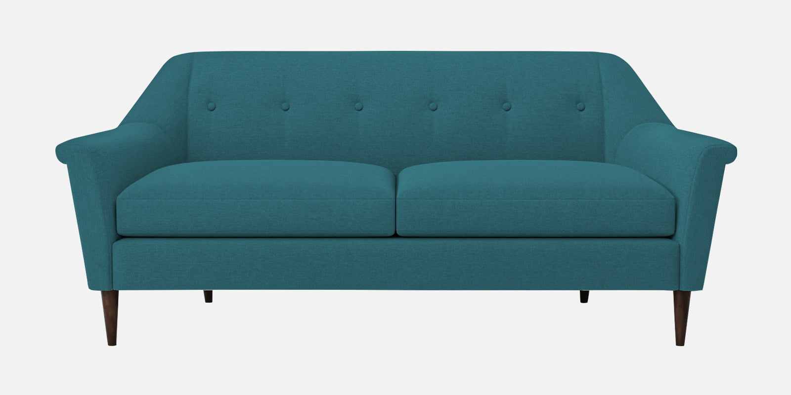 Homer Fabric 3 Seater Sofa In Water Blue Colour - Febonic Living