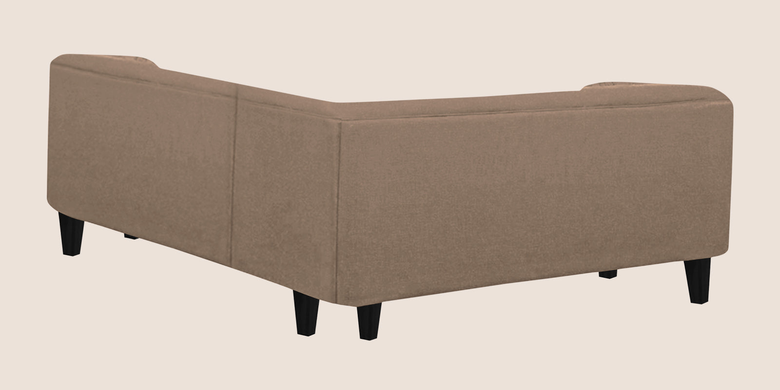 Niki Fabric Corner Sofa In Cookie Beige Colour - Febonic Living