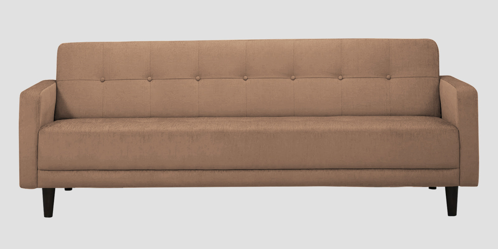 Noha Fabric 3 Seater Sofa In Cosmic Beige Colour - Febonic Living