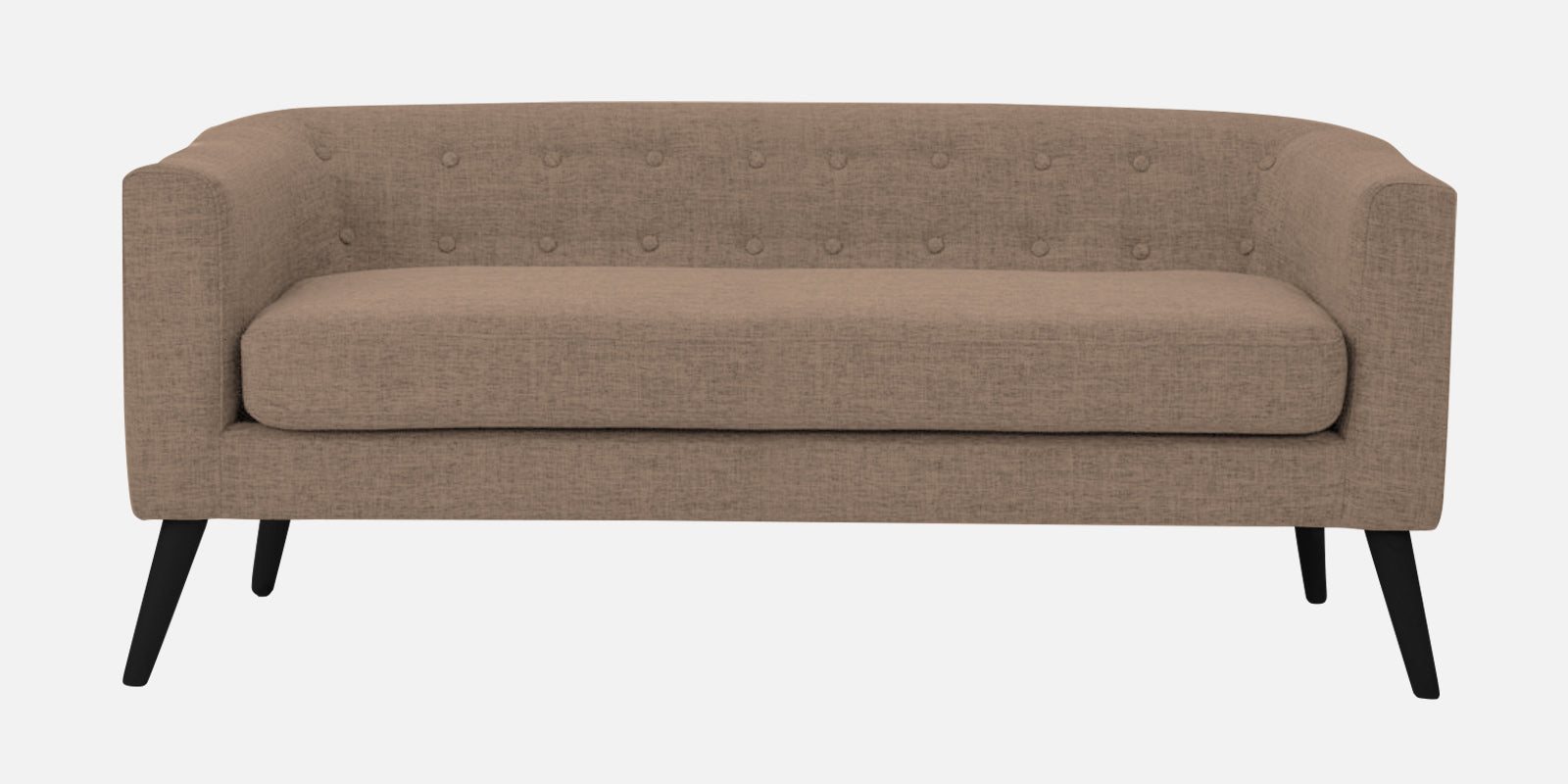 Casper Fabric 3 Seater Sofa In Cookie Beige Colour - Febonic Living