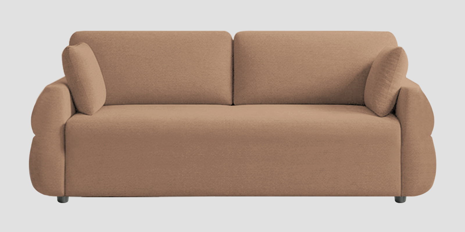 Jack Fabric 3 Seater Sofa In Cosmic Beige Colour - Febonic Living