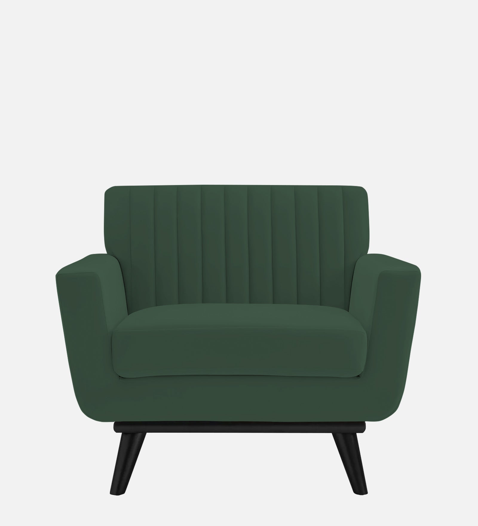 Tucker Velvet 1 Seater Sofa In Amazon Green Colour - Febonic Living