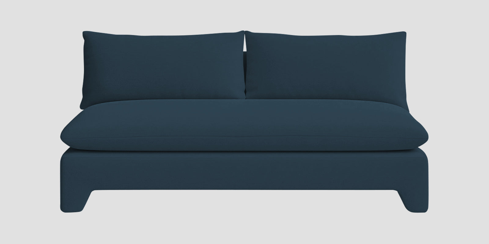 Azura Fabric 3 Seater Sofa In Cool Blue Colour - Febonic Living