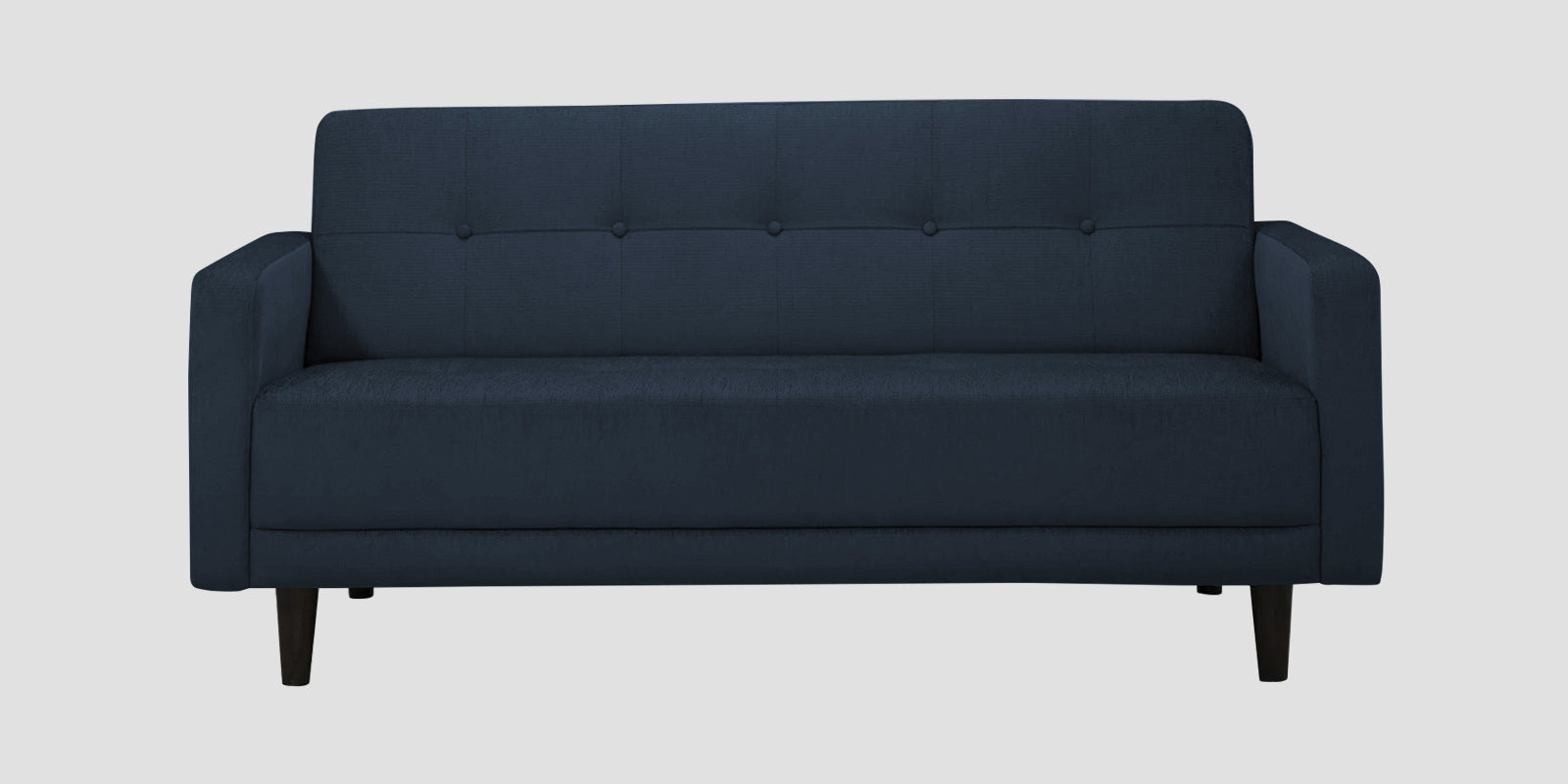 Noha Fabric 2 Seater Sofa In Denim Blue Colour - Febonic Living