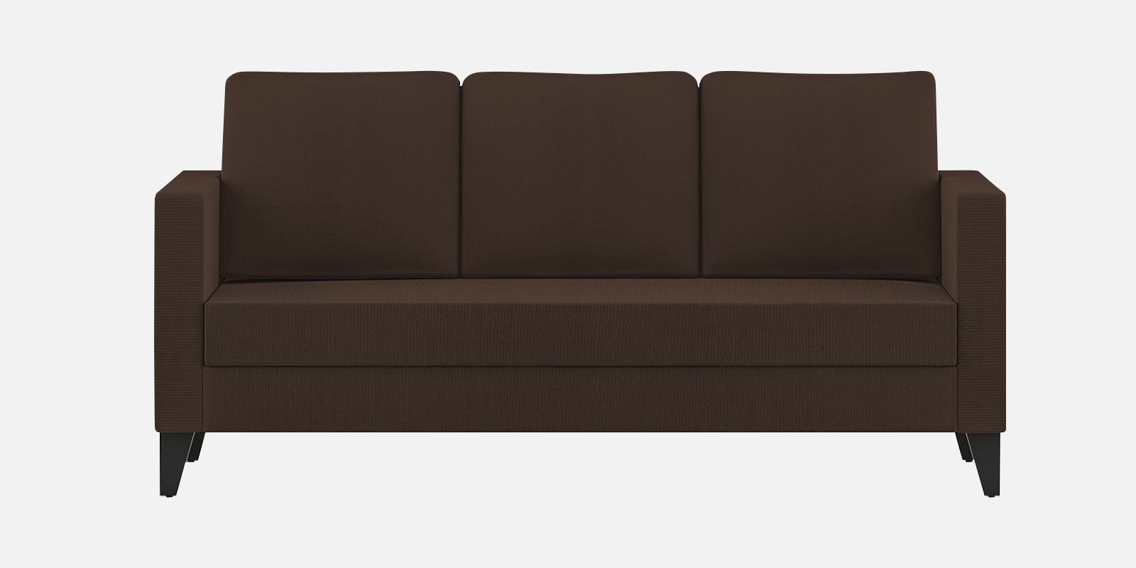 Nori Fabric 3 Seater Sofa In Cidar Brown Colour - Febonic Living