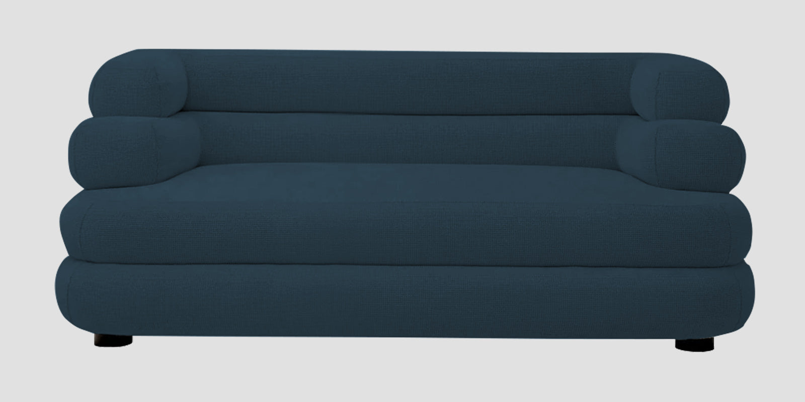 Wener Fabric 2 Seater Sofa In Cool Blue Colour - Febonic Living