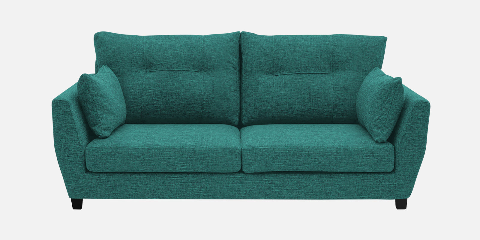 Mario Fabric 2 Seater Sofa In Sea Green Colour - Febonic Living