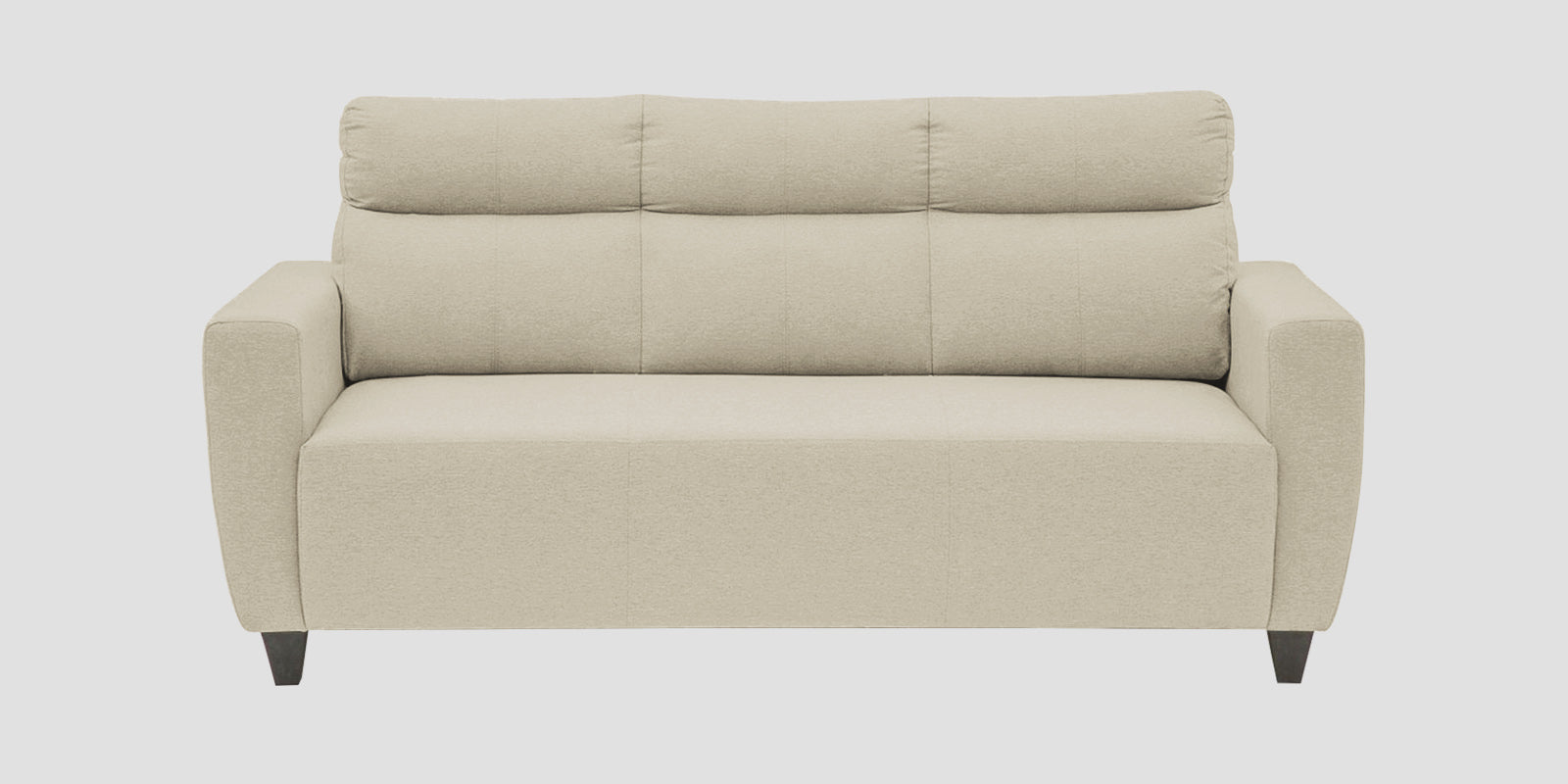 Honor Fabric 3 Seater Sofa In Maple Cream Colour - Febonic Living