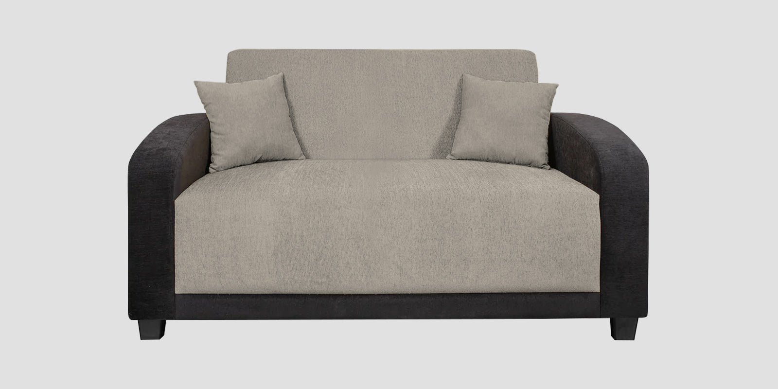 Alex Fabric 2 Seater Sofa In Ash Grey Colour - Febonic Living
