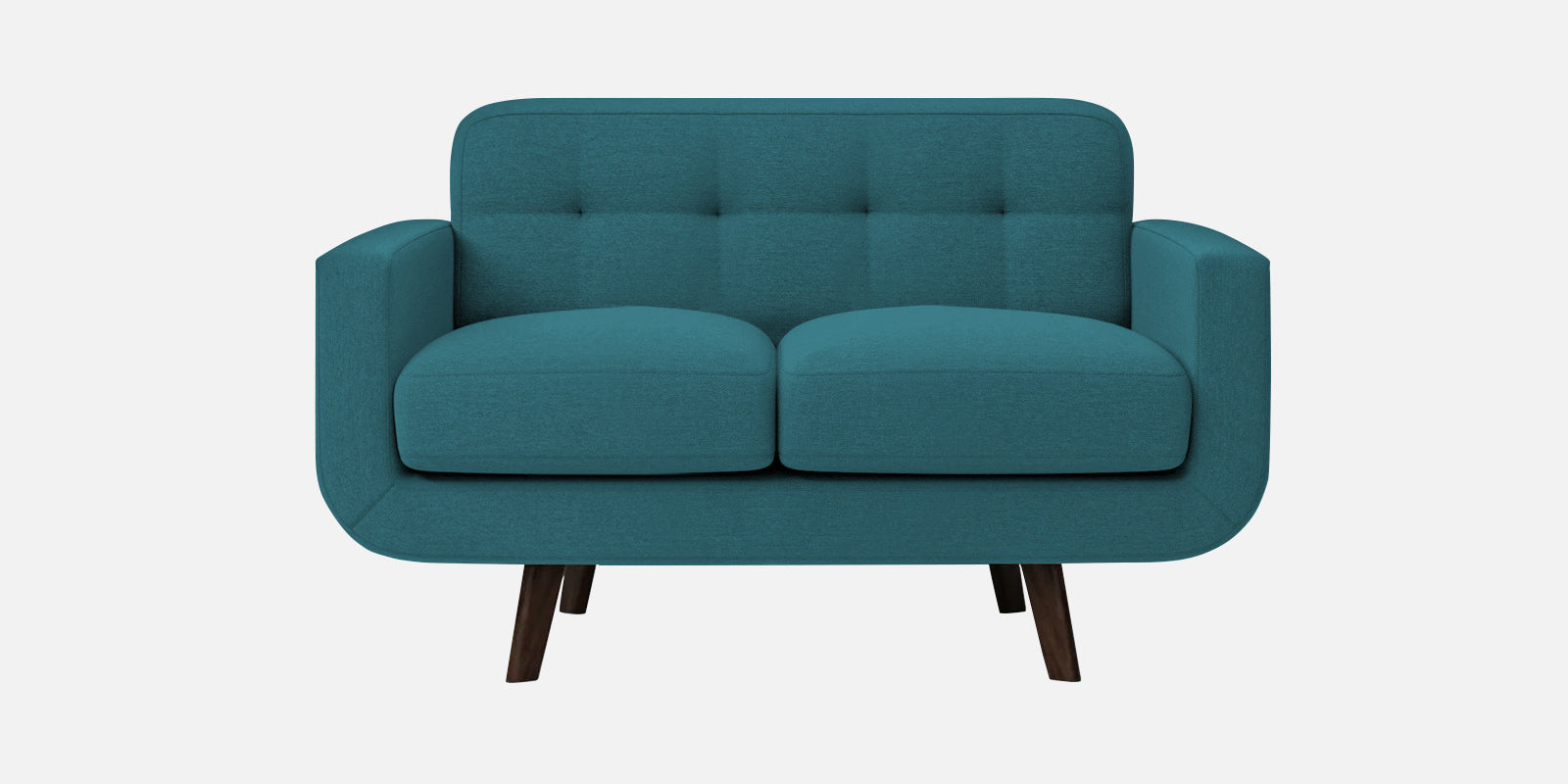 Marsela Fabric 2 Seater Sofa In Water Blue Colour - Febonic Living