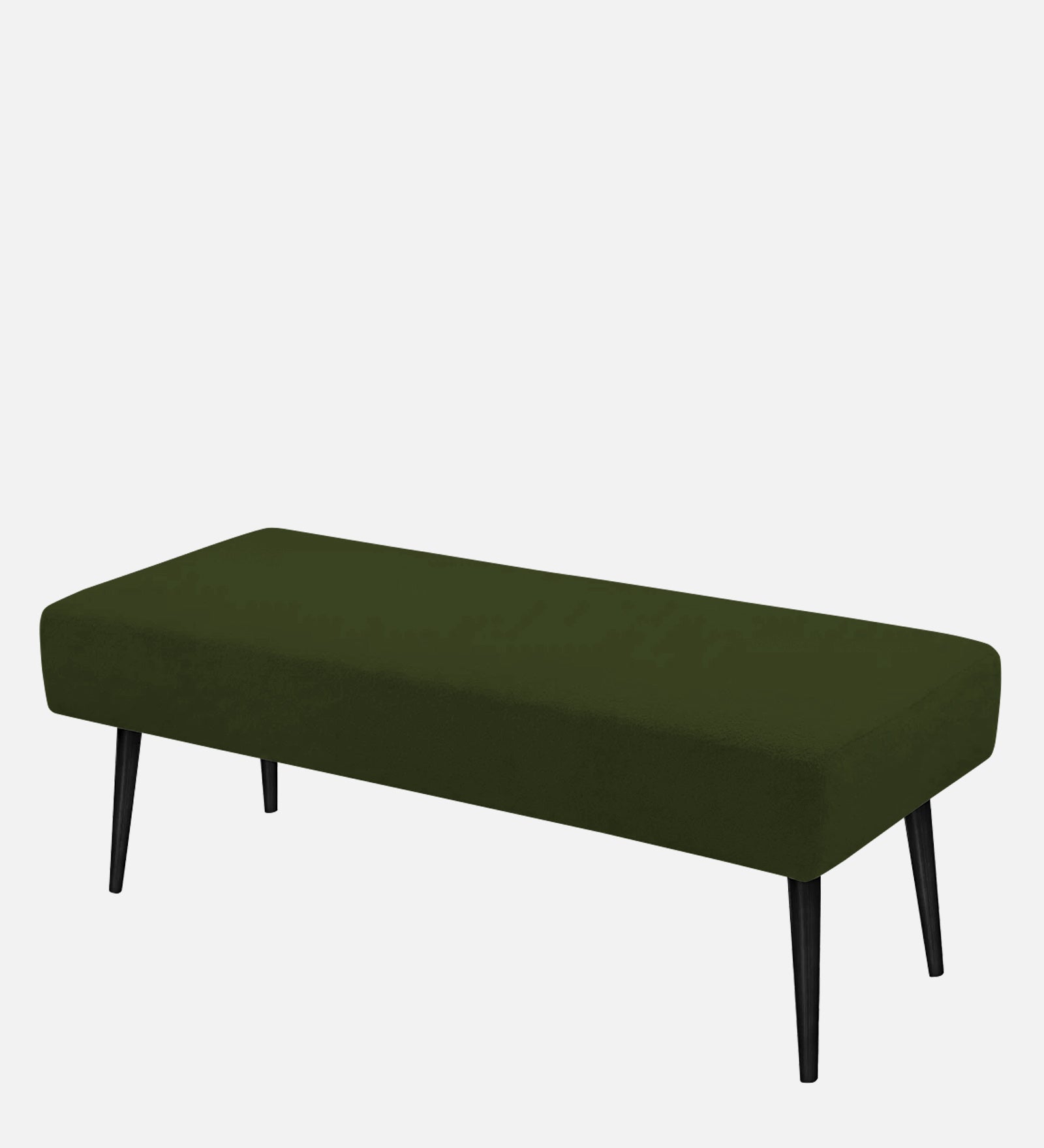 Orbit Fabric Bench In Olive Green Colour - Febonic Living