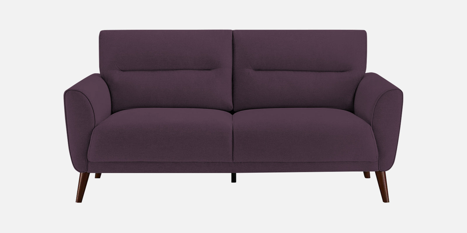 Castro Fabric 2 Seater Sofa In Greek Purple Colour - Febonic Living
