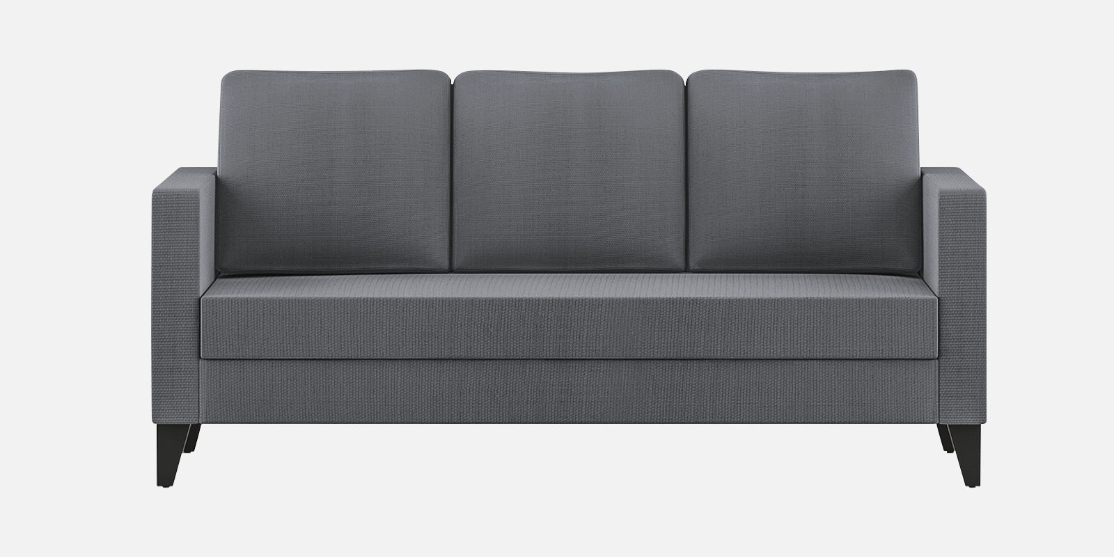 Nori Fabric 3 Seater Sofa In Maba Grey Colour - Febonic Living
