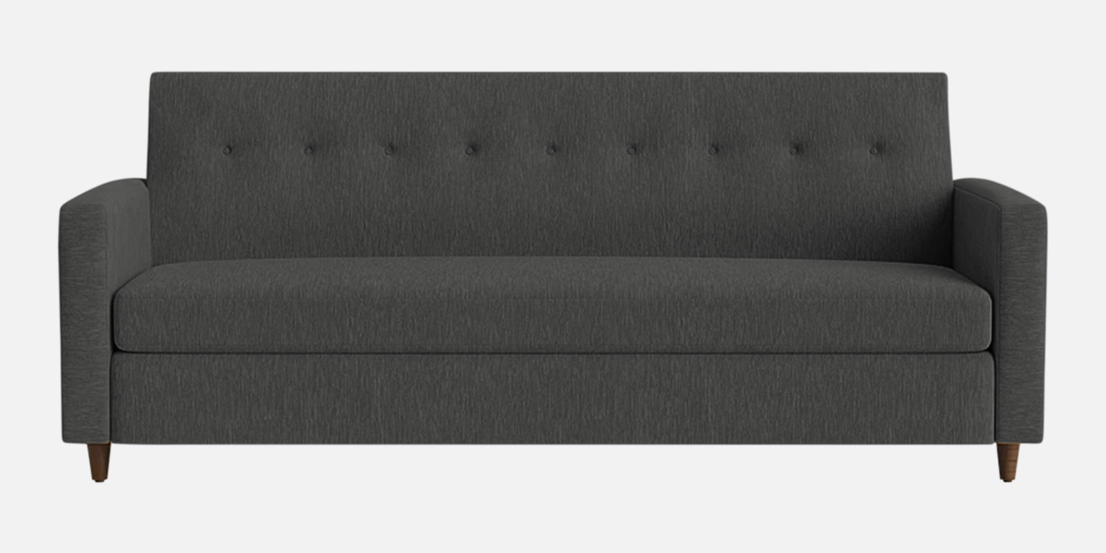 Timon Fabric 2 Seater Sofa In Charcoal Grey Colour - Febonic Living