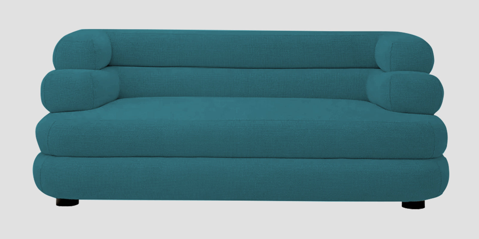 Wener Fabric 2 Seater Sofa In Water Blue Colour - Febonic Living