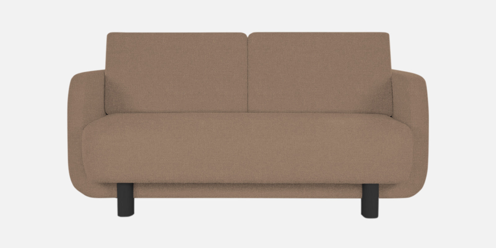 Varu Fabric 2 Seater Sofa In Cookie Beige Colour - Febonic Living