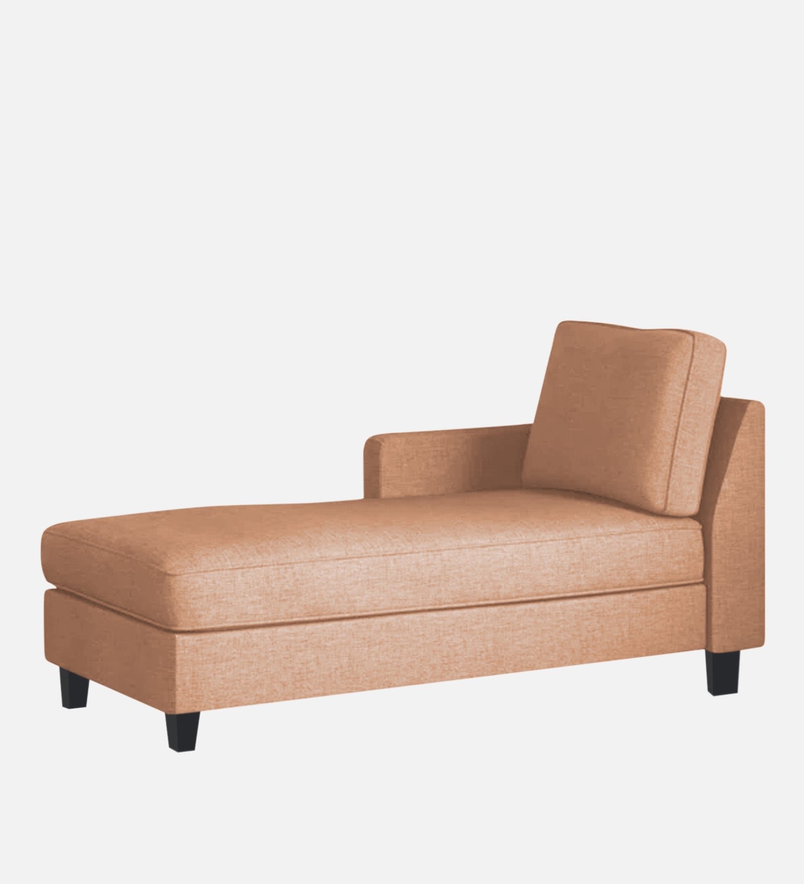 Harry Fabric LHS Chaise Lounger In Cosmic Beige Colour - Febonic Living