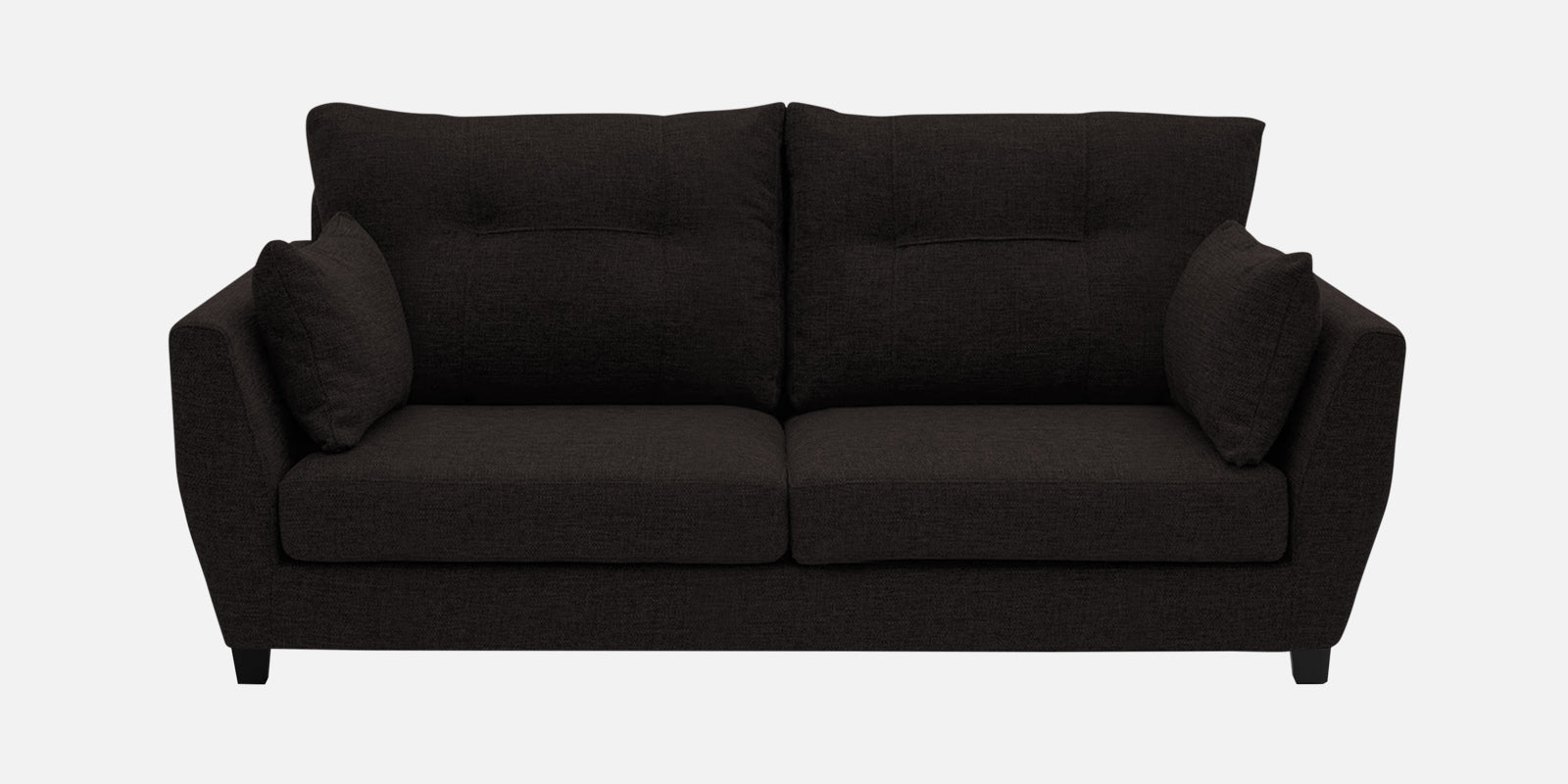 Mario Fabric 2 Seater Sofa In Cara Brown Colour - Febonic Living
