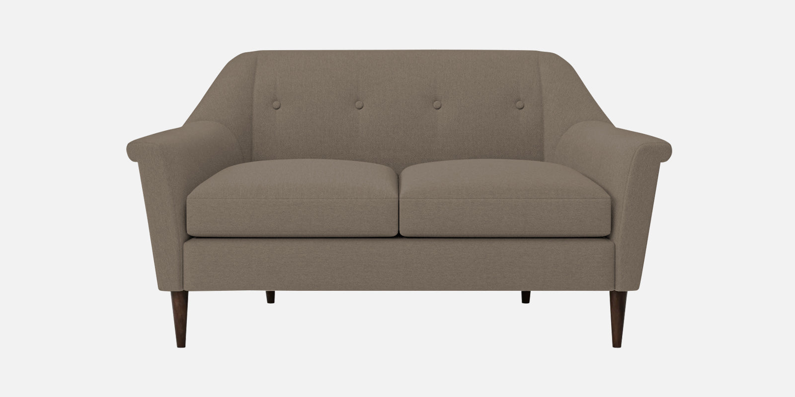 Homer Fabric 2 Seater Sofa In Hazel Beige Colour - Febonic Living