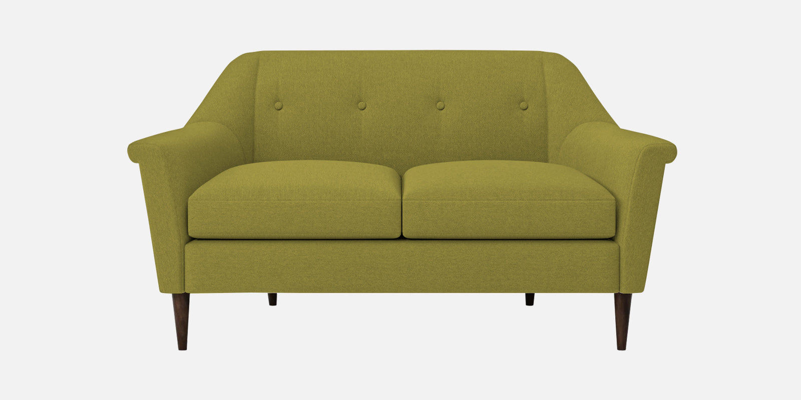 Homer Fabric 2 Seater Sofa In Kelly Green Colour - Febonic Living