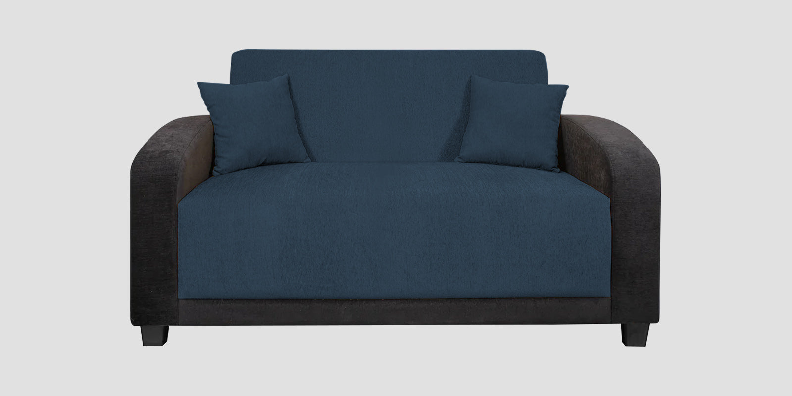 Alex Fabric 2 Seater Sofa In Light Blue Colour - Febonic Living