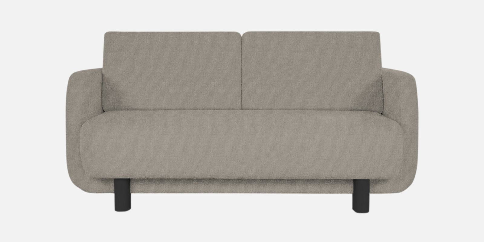 Varu Fabric 2 Seater Sofa In Ash Grey Colour - Febonic Living