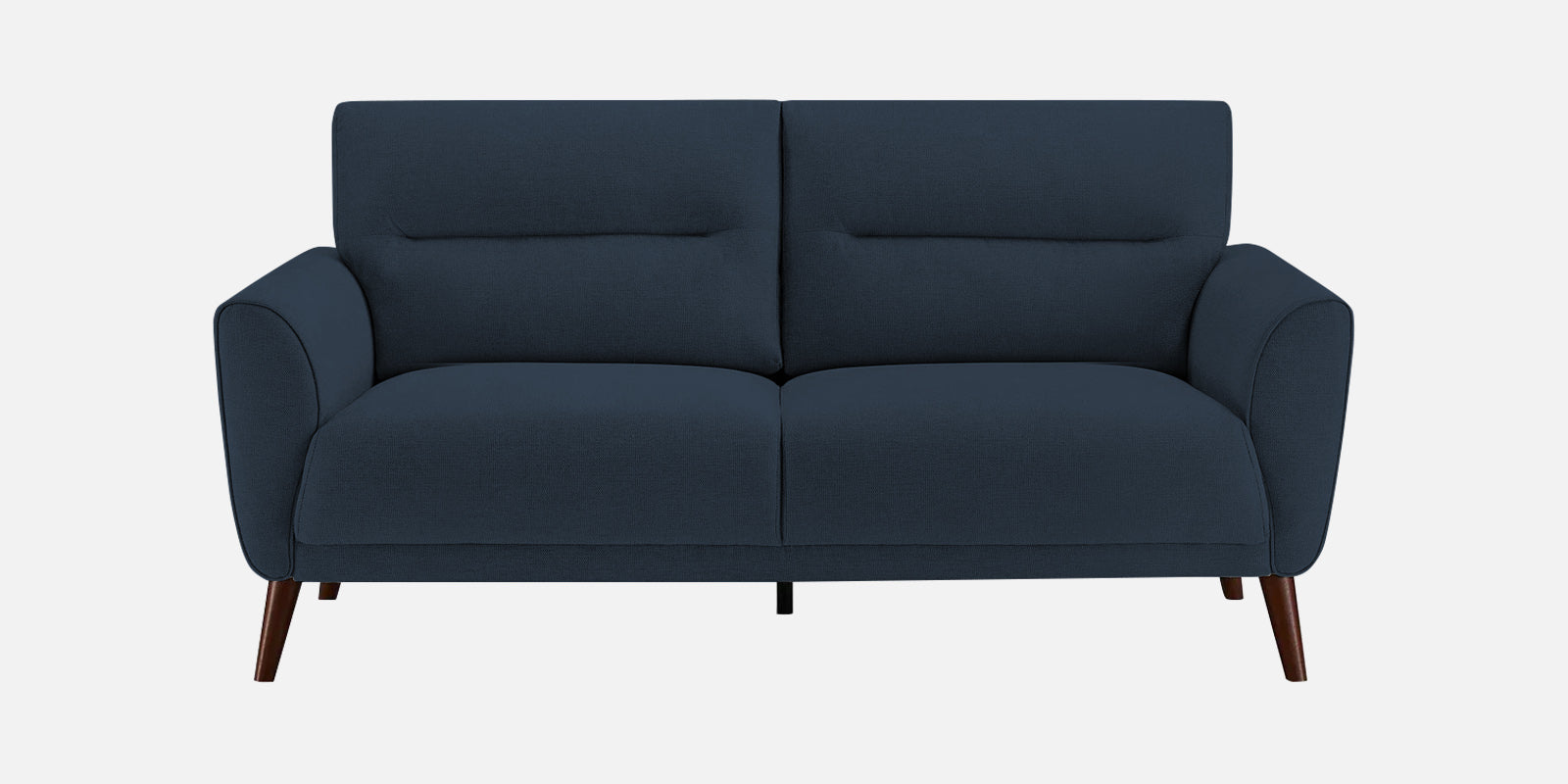 Castro Fabric 2 Seater Sofa In Denim Blue Colour - Febonic Living