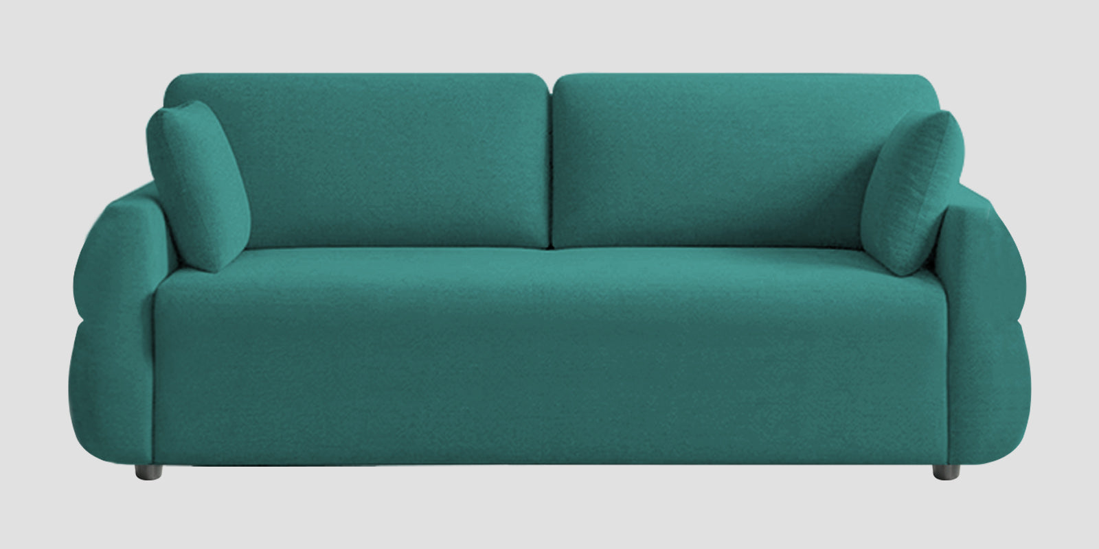 Jack Fabric 3 Seater Sofa In Sea Green Colour - Febonic Living