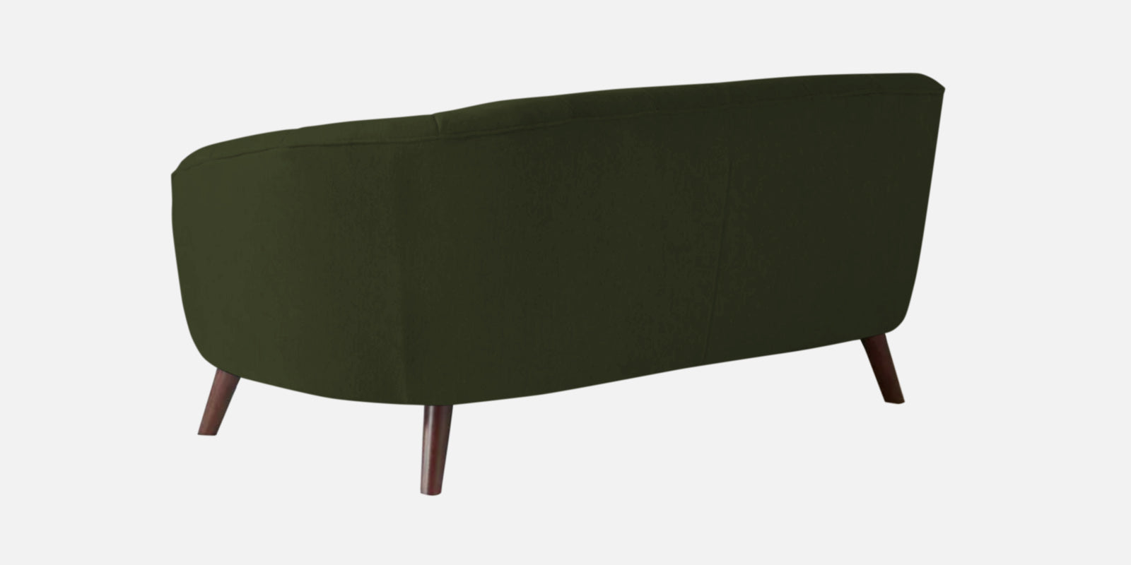 Benjamin Fabric 2 Seater Sofa In Olive Green Colour - Febonic Living