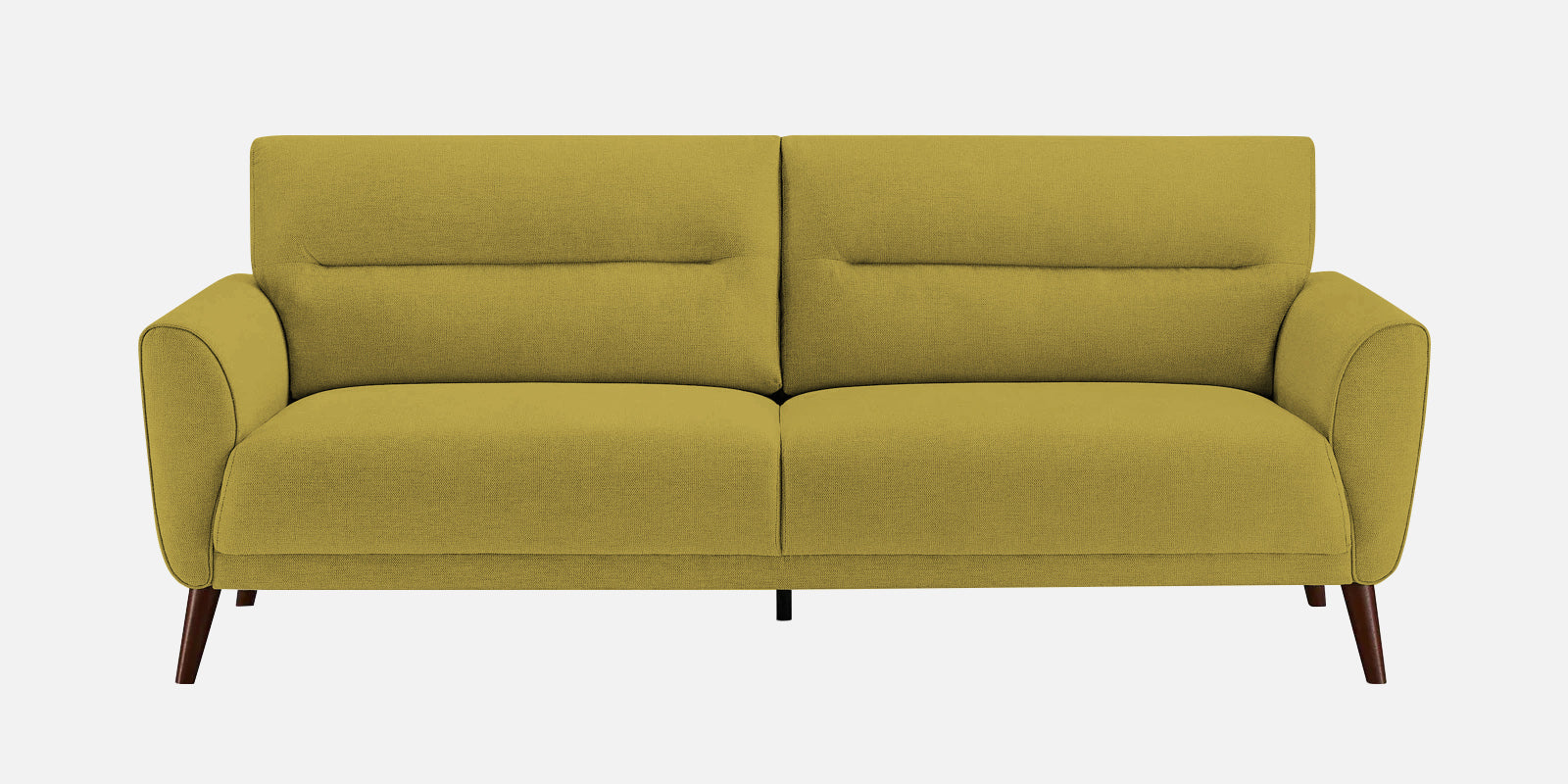 Castro Fabric 3 Seater Sofa In Parrot Green Colour - Febonic Living