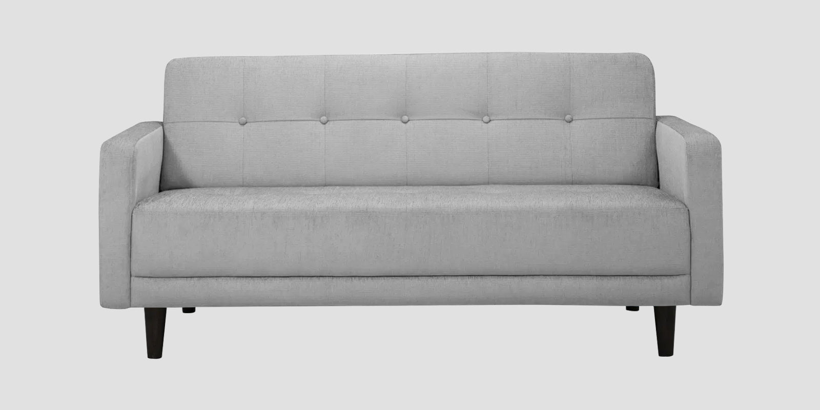 Noha Fabric 2 Seater Sofa In Lit Grey Colour - Febonic Living