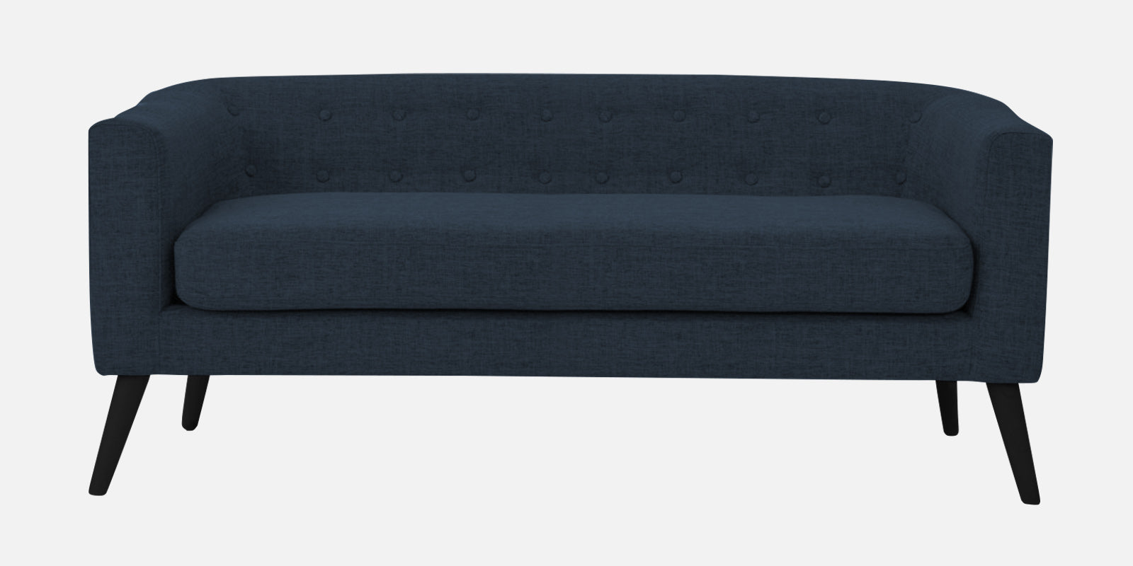Casper Fabric 3 Seater Sofa In Denim Blue Colour - Febonic Living