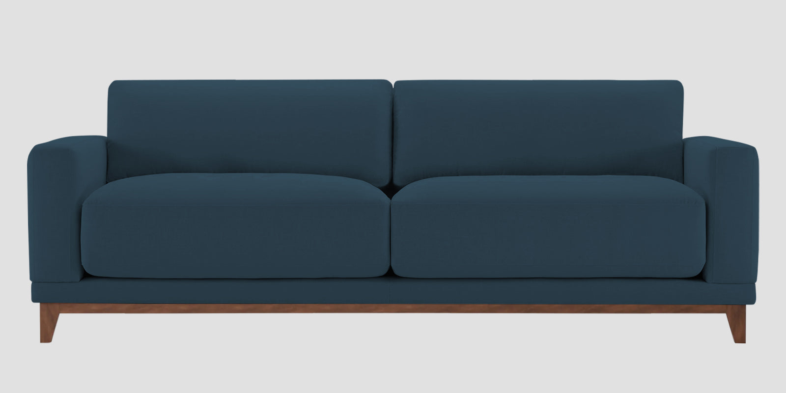 Esha Fabric 3 Seater Sofa In Cool Blue Colour - Febonic Living
