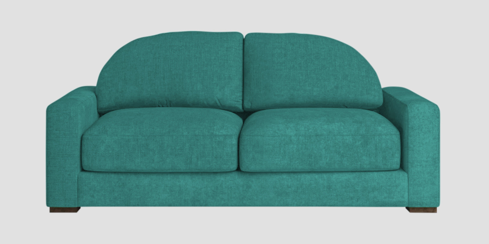Dara Fabric 2 Seater Sofa In Sea Green Colour - Febonic Living