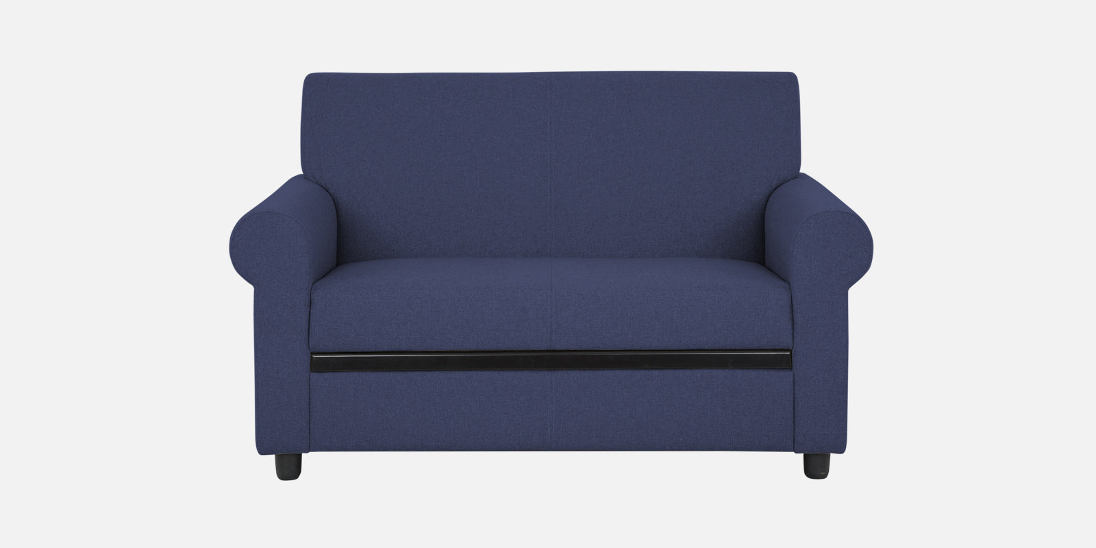 Ribby Fabric 2 Seater Sofa In Slate Blue Colour - Febonic Living