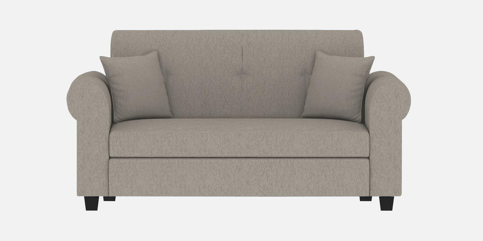 Derado Fabric 2 Seater Sofa In Ash Grey Colour - Febonic Living