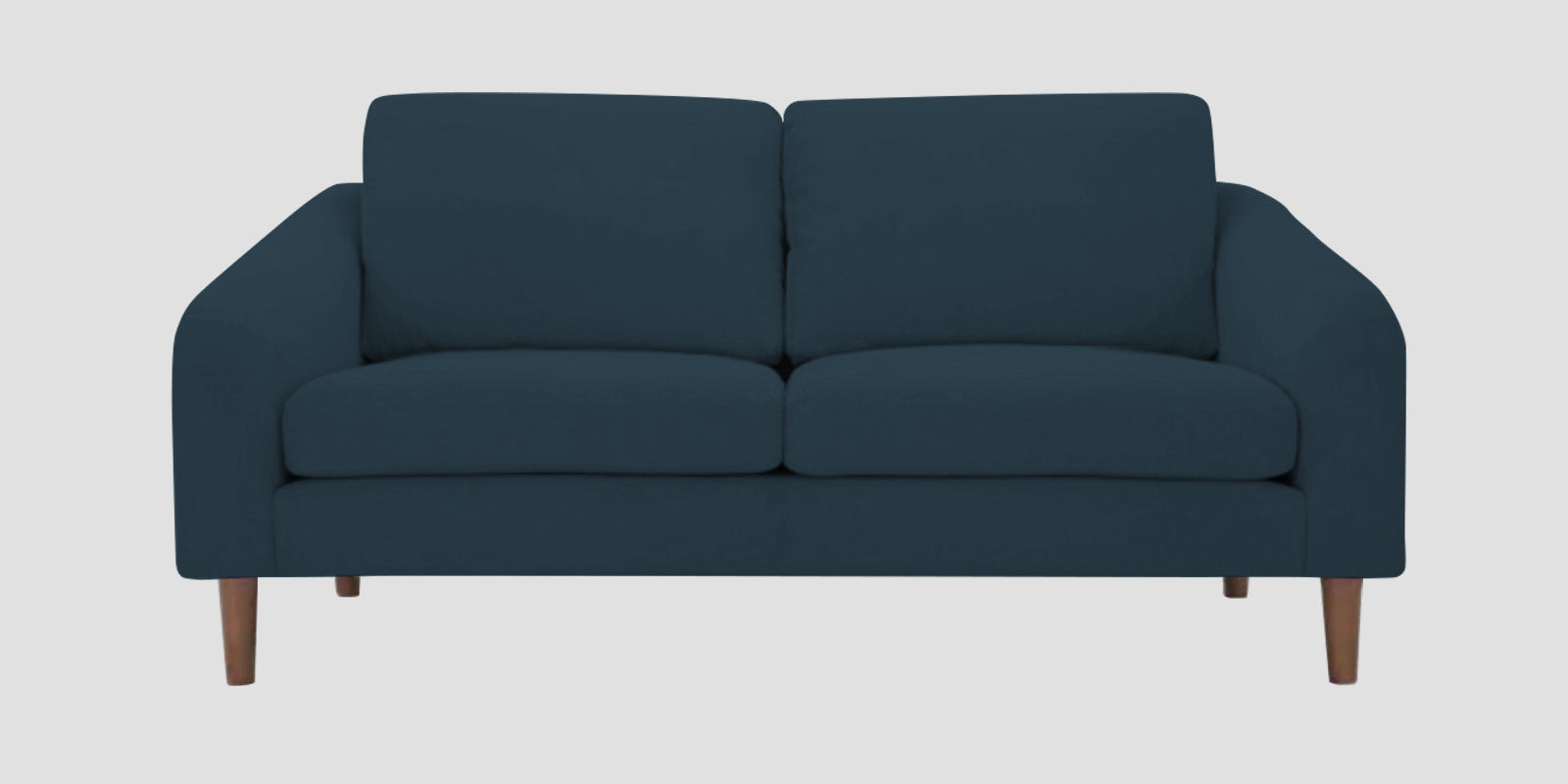 Elara Fabric 2 Seater Sofa in Cool Blue Colour - Febonic Living
