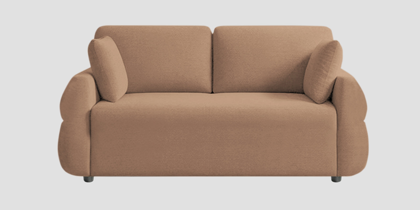 Jack Fabric 2 Seater Sofa In Cosmic Beige Colour - Febonic Living